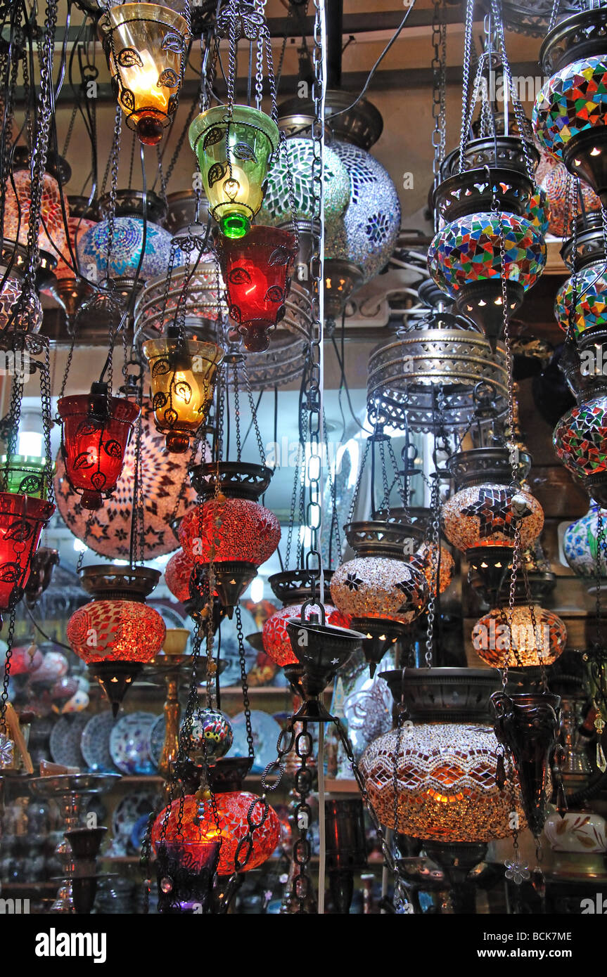 Il Grand Bazaar a Istanbul, Turchia Foto Stock