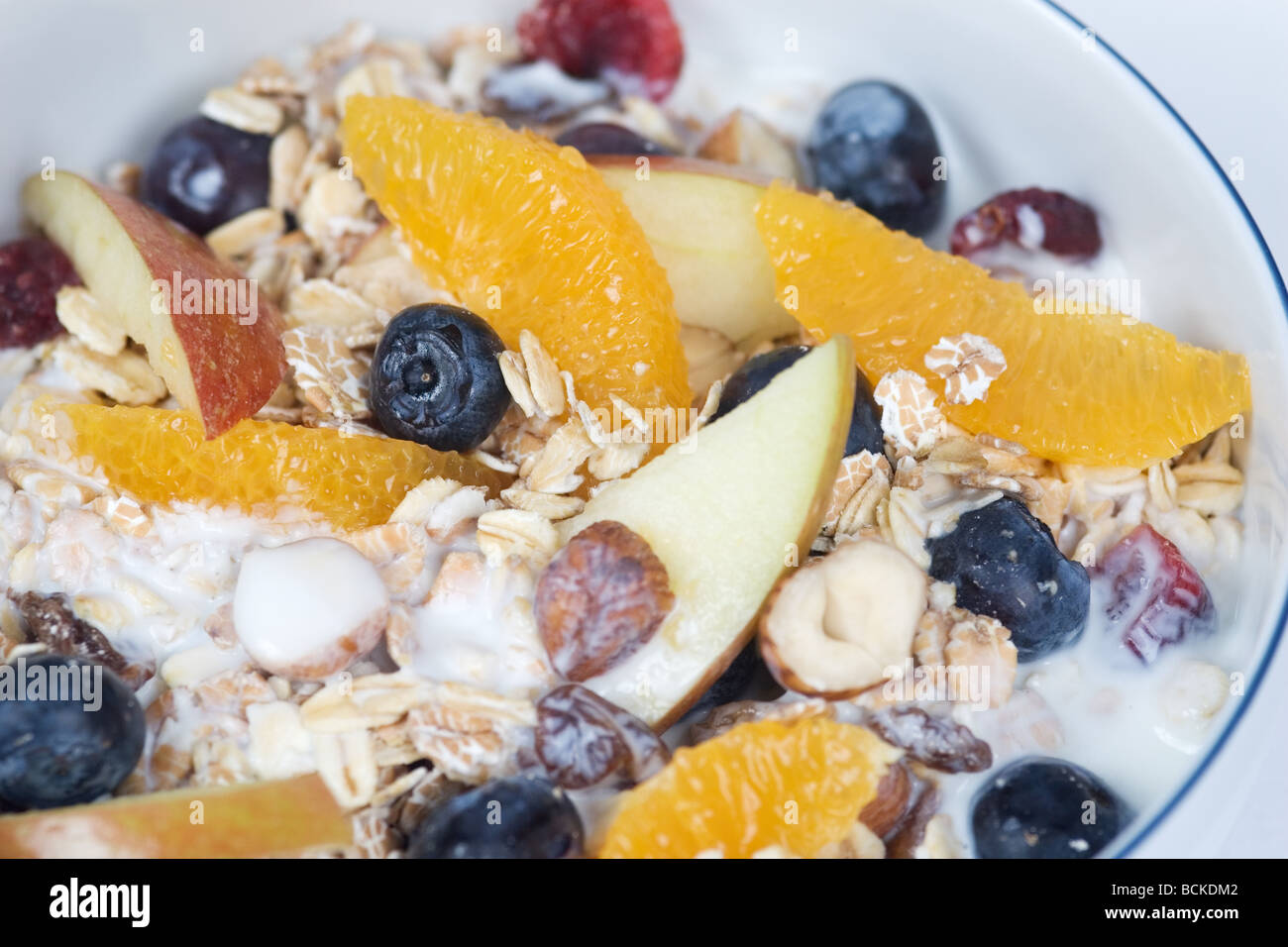 Muesli nelle vicinanze Foto Stock