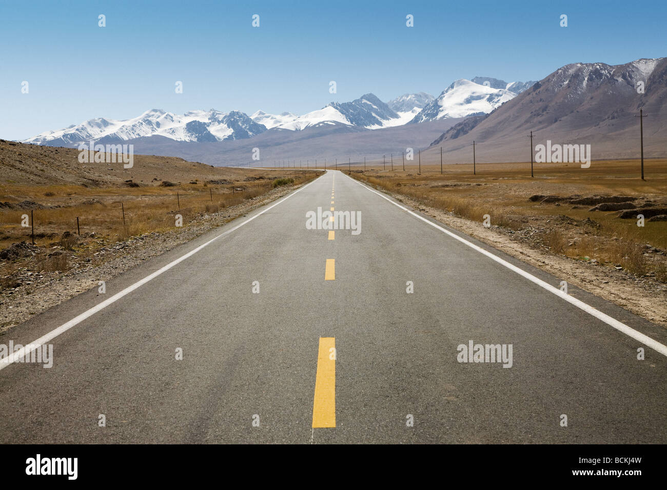 Karakorum highway Foto Stock