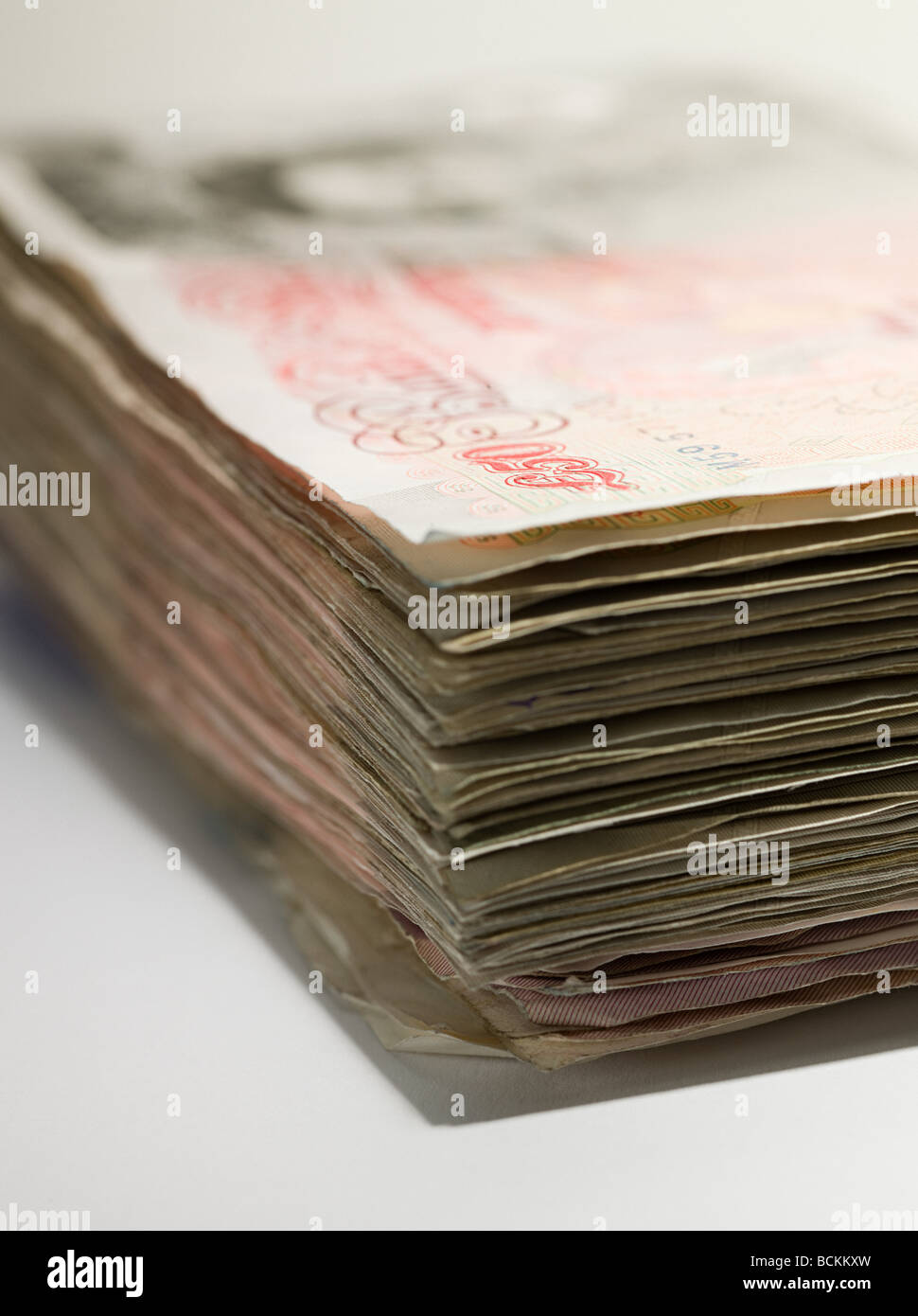 Cinquanta pound note Foto Stock