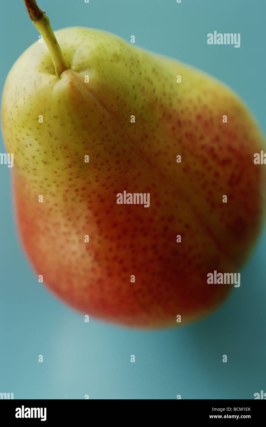 Close-up di pera, ad alto angolo di visione Foto Stock