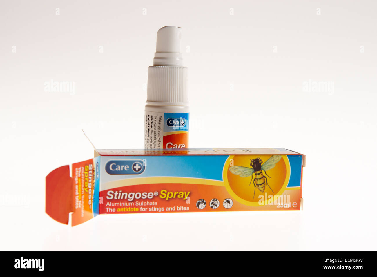 Anti istamina per allergie e punture di insetti spray cura Sting Spray Foto Stock