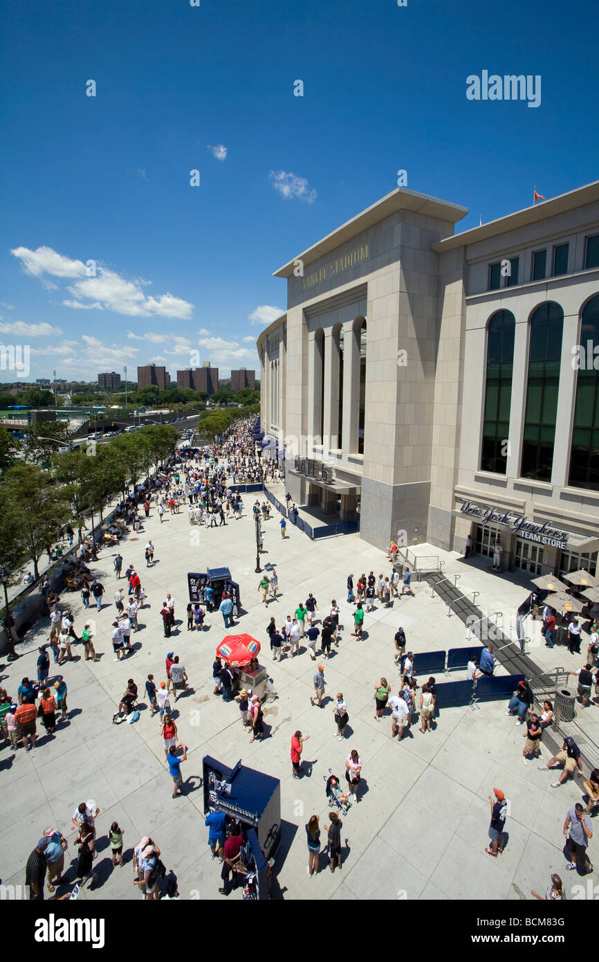 Lo Yankee Stadium (nuovo), il Bronx, New York City, Stati Uniti d'America Foto Stock