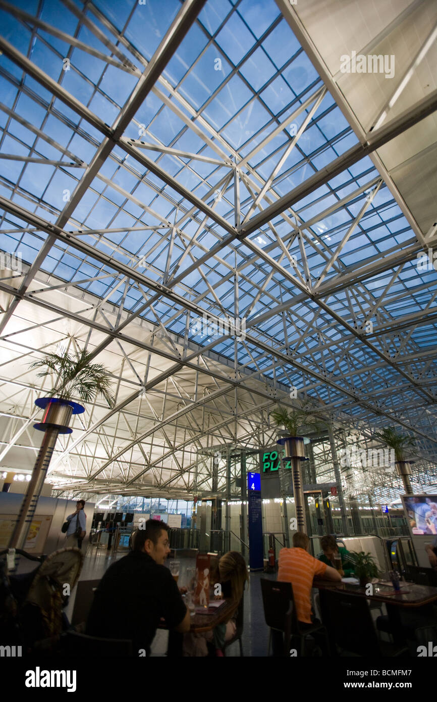 L'aeroporto internazionale di Francoforte Germania Foto Stock