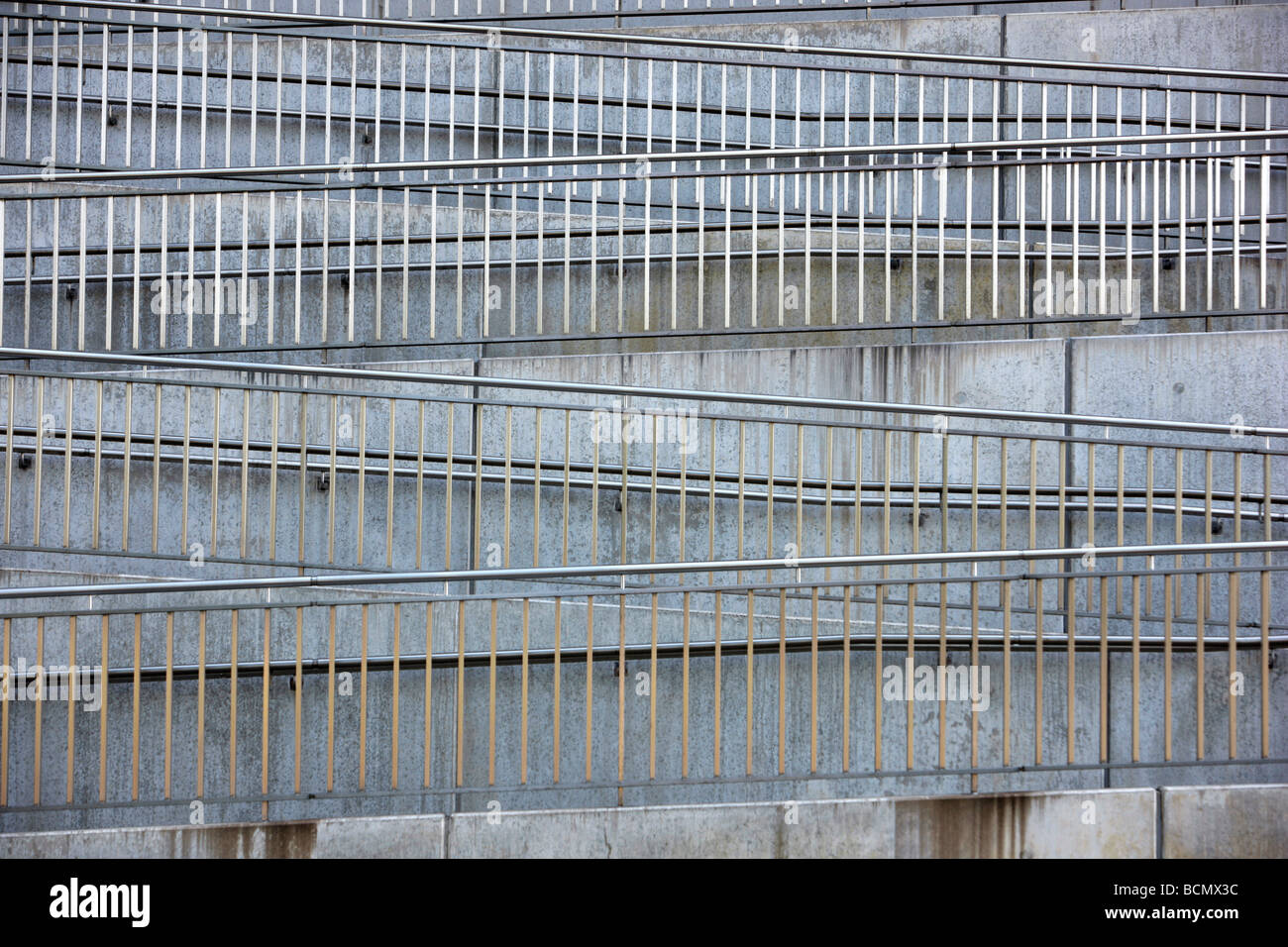 Un modo a serpentina. Foto Stock