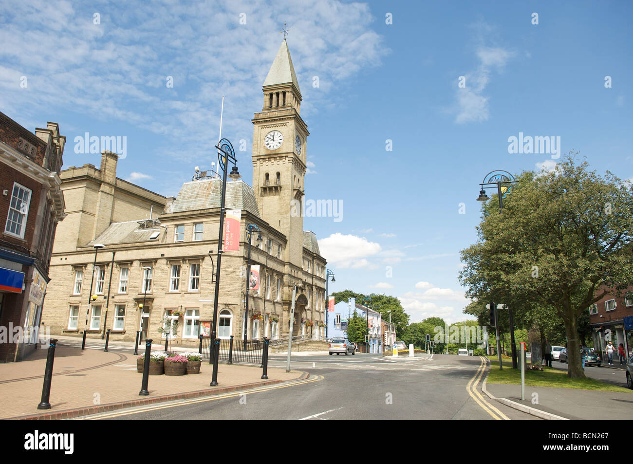 Chorley borough consiglio municipio, Lancashire, Regno Unito Foto Stock