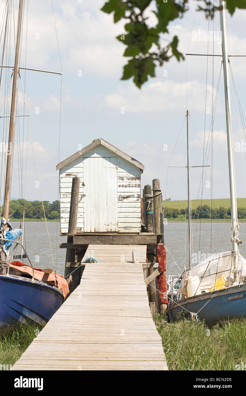 Skippool Creek, Lancashire Foto Stock