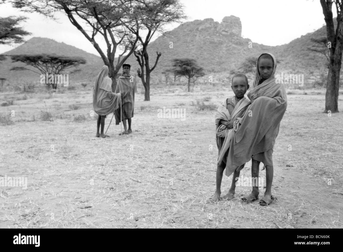 Etiopia borana tribù Foto Stock