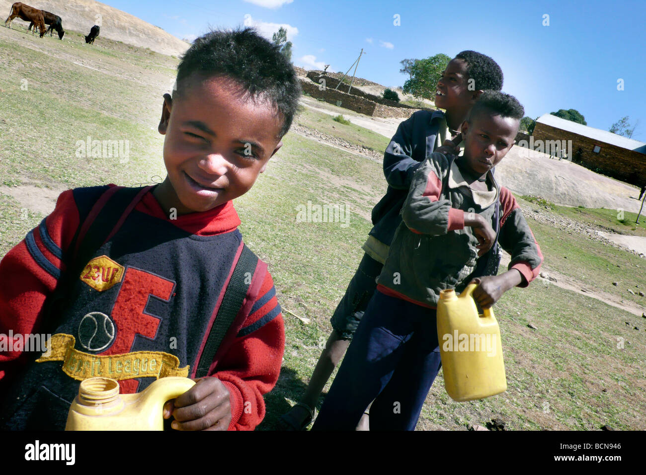 Etiopia tigray valley Foto Stock