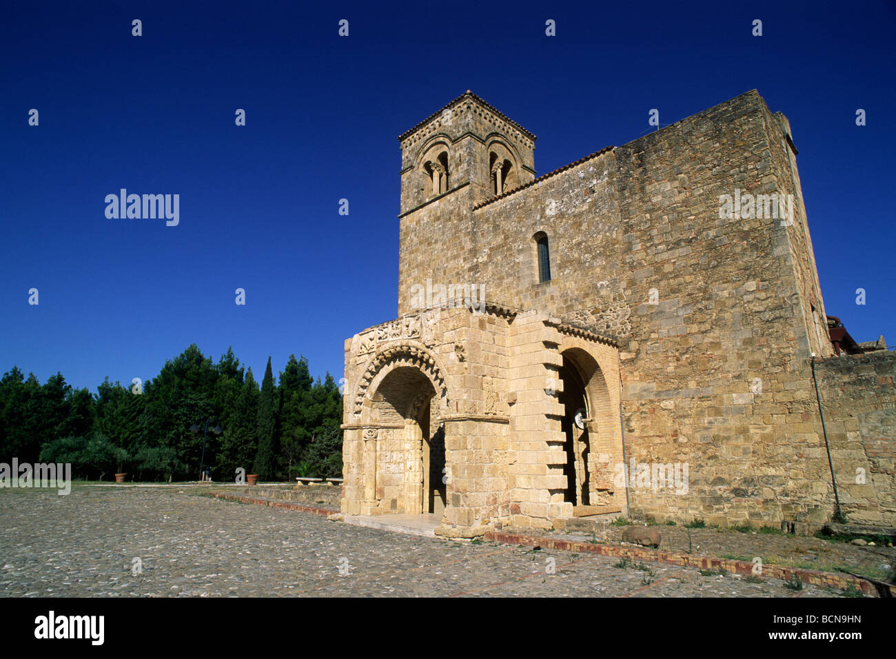 Italia, Basilicata, Tursi, Santuario di Santa Maria di Anglona Foto Stock