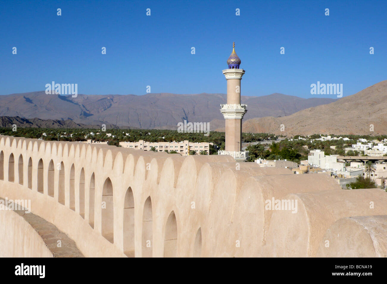 forte di nizwa Oman Foto Stock