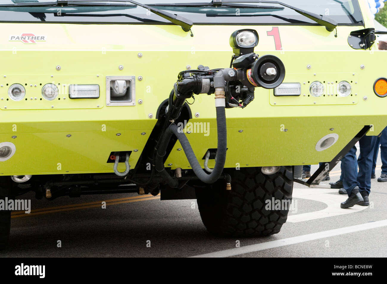 Burbank Glendale Pasadena autorità aeroportuale veicolo antincendio Foto Stock