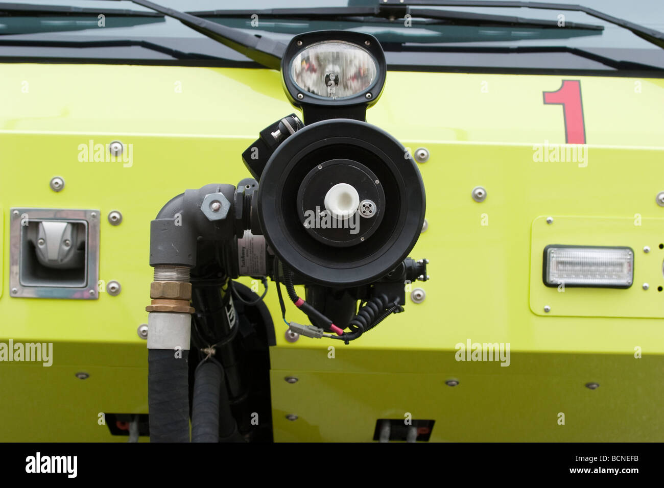 Burbank Glendale Pasadena autorità aeroportuale veicolo antincendio Foto Stock