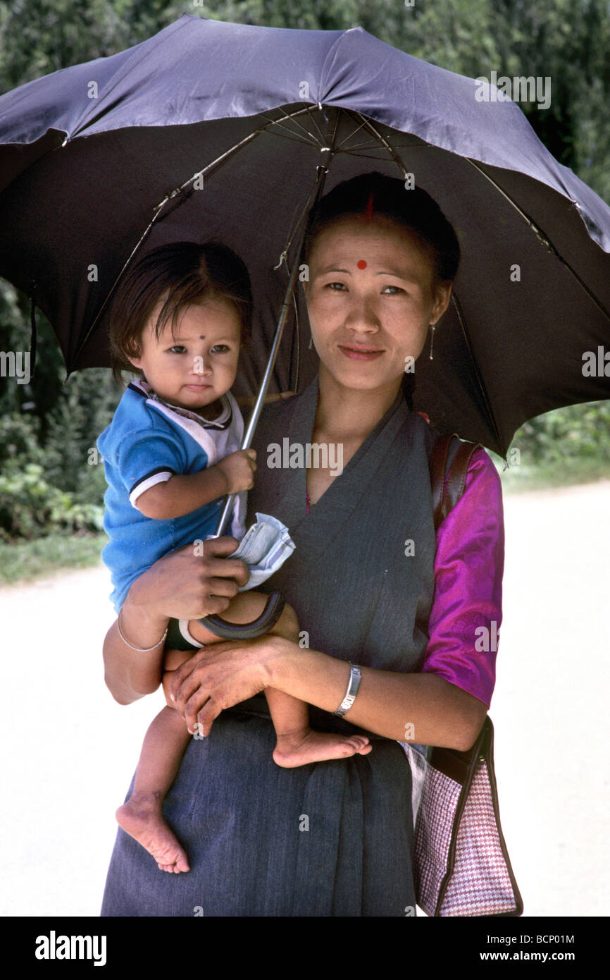 Katmandu nepal vita quotidiana Foto Stock