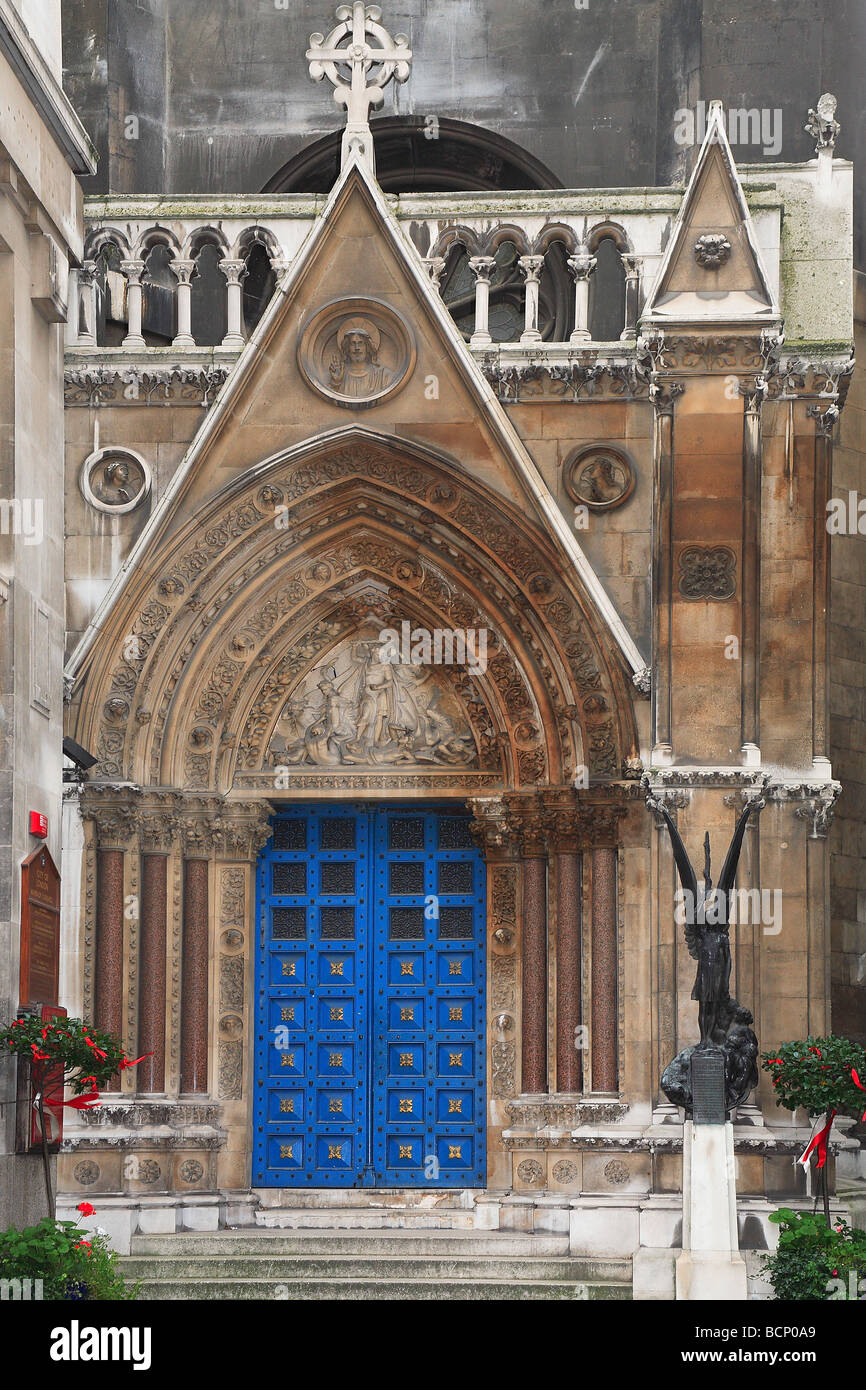 La Chiesa di San Michele Cornhill, città di Londra Inghilterra REGNO UNITO Foto Stock