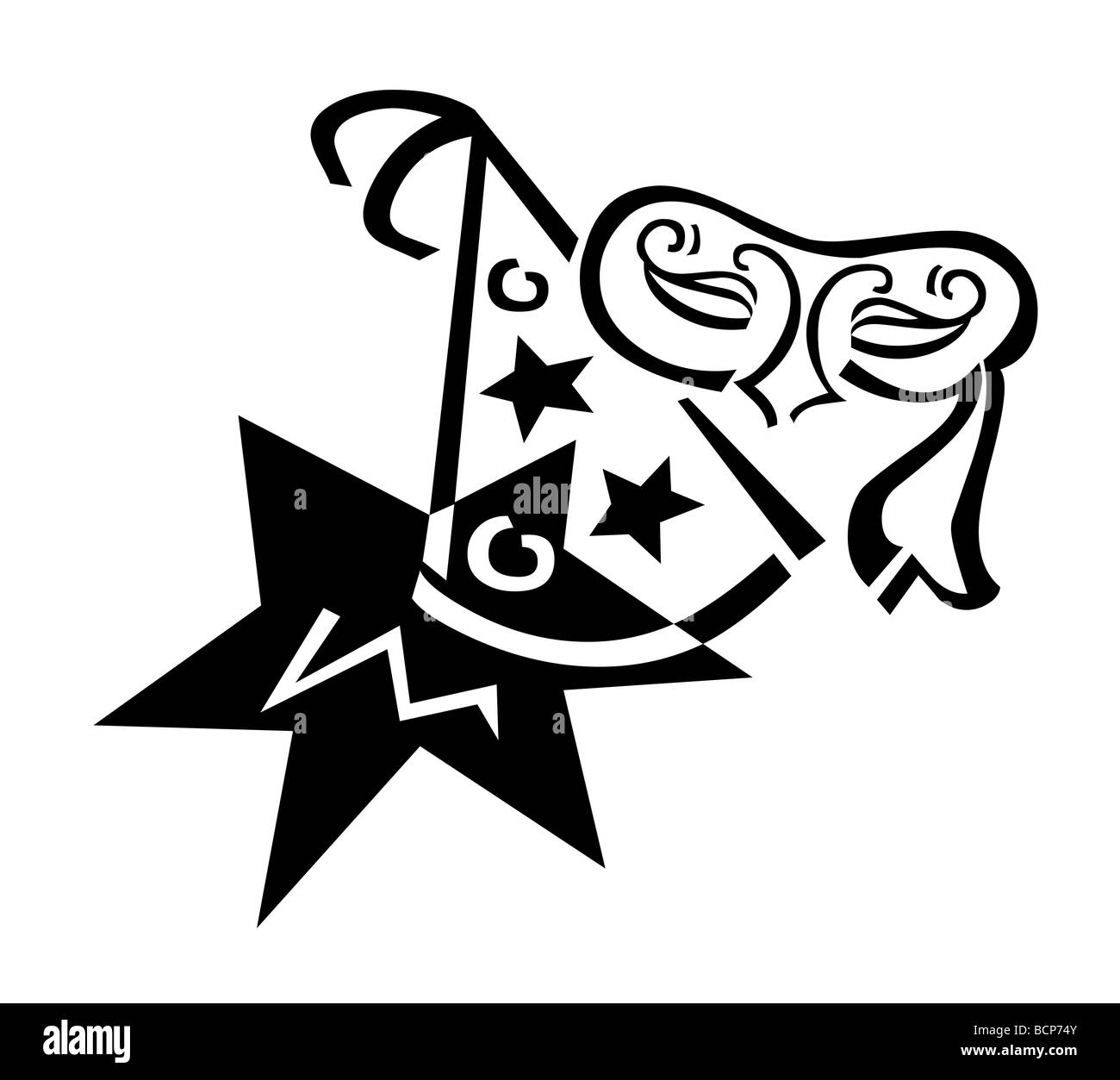 Elementi di mago Foto Stock