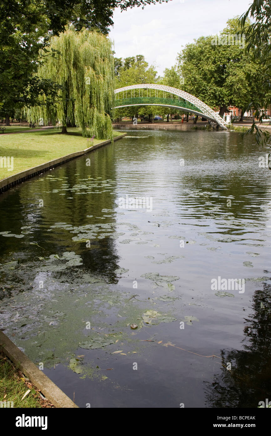 Bedford Fiume Great Ouse Bedfordshire Inghilterra. Foto Stock