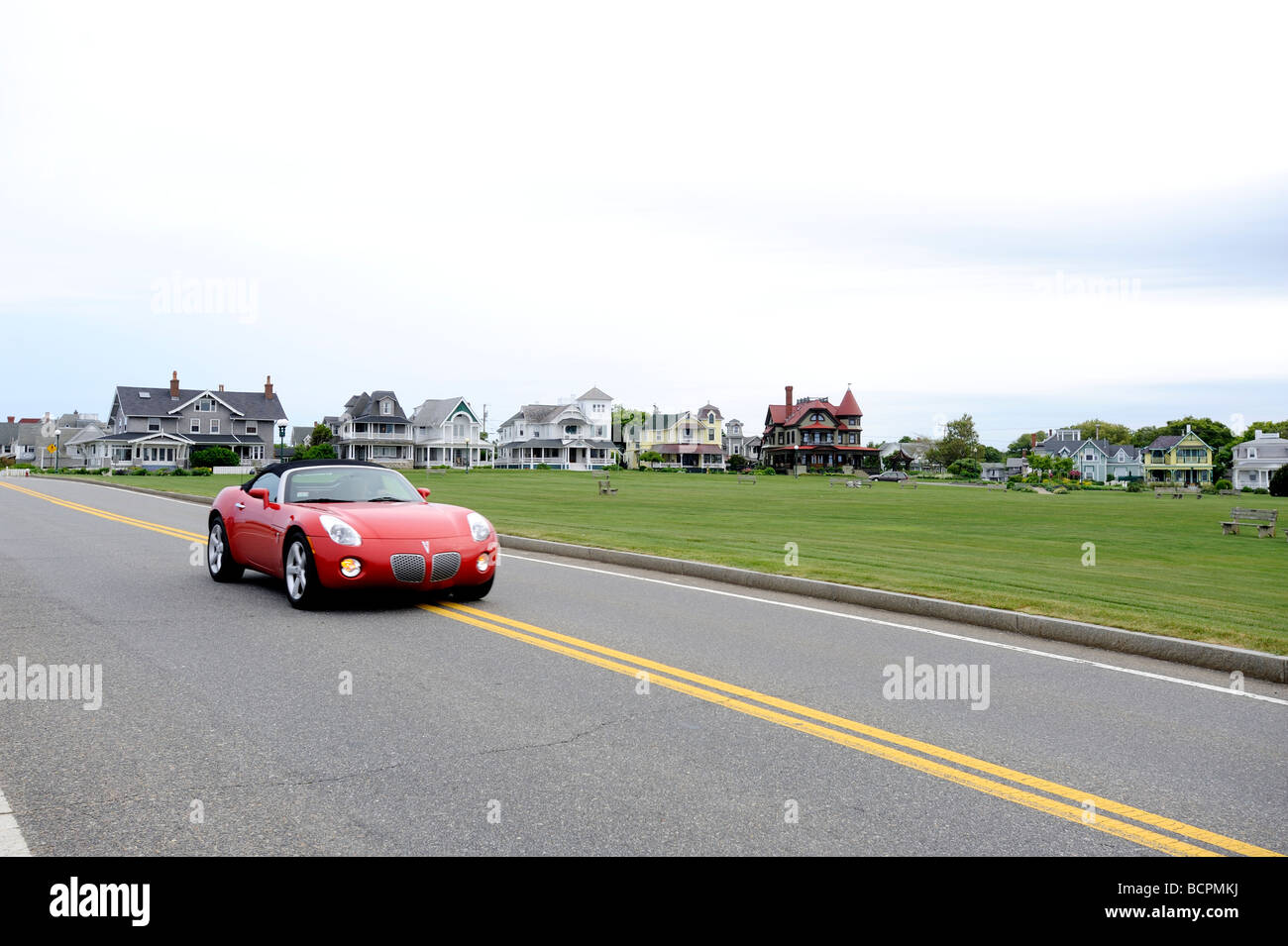 Oak Bluffs di Martha's vigneto off Cape Cod costa, Massachusettes, New England, USA, 2009 Foto Stock