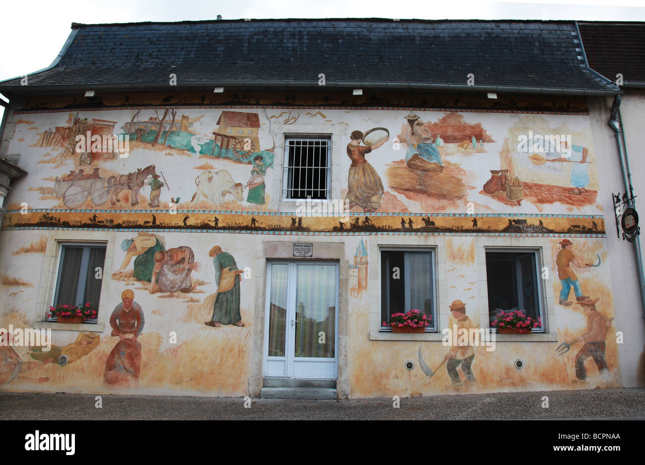 Una Boulangerie in Saint Savin in Francia Foto Stock