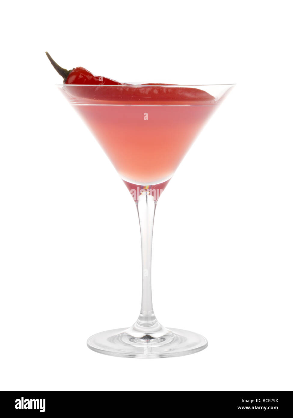 Cocktail rosa Foto Stock