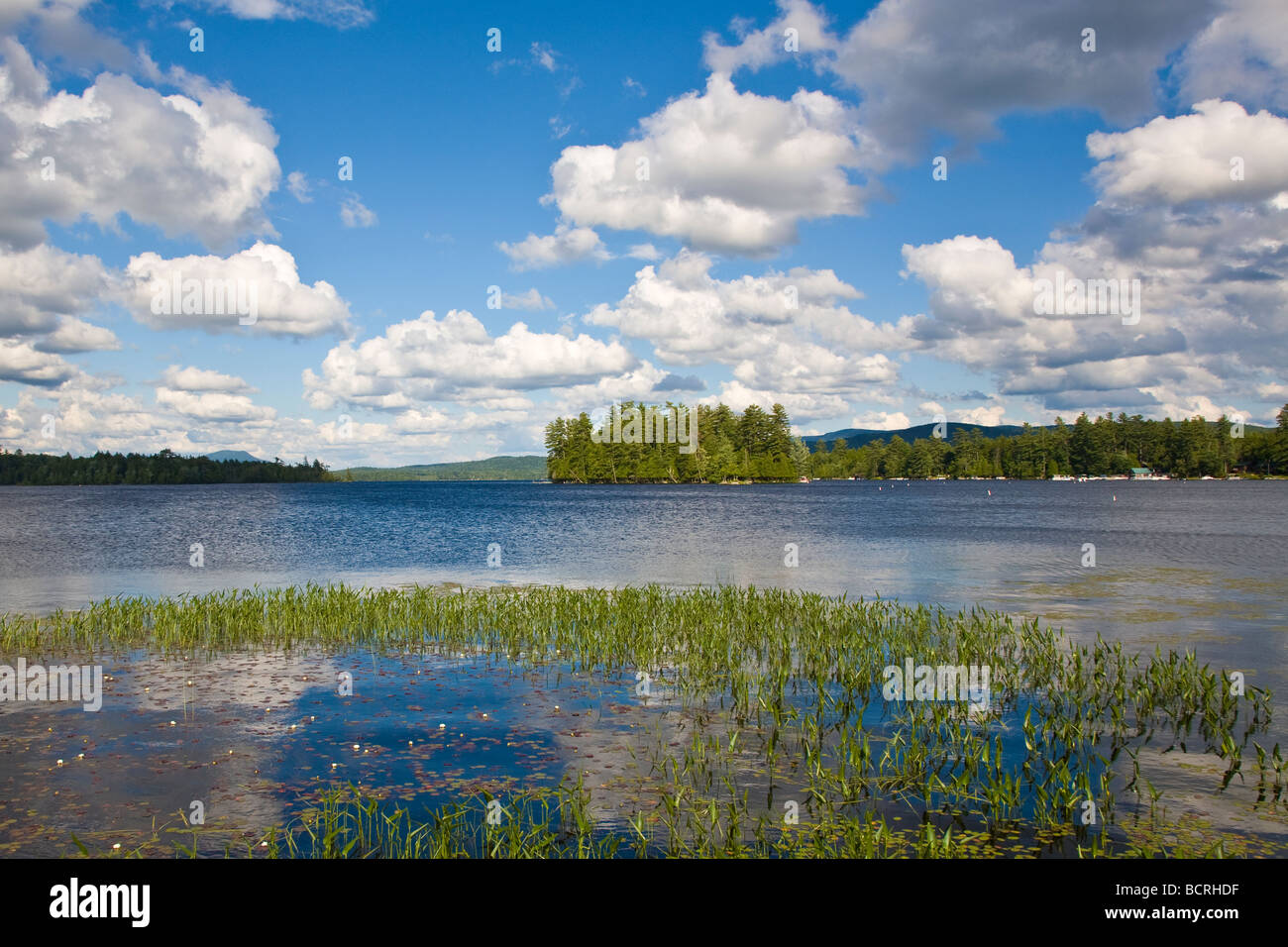 [Raquette Lago nelle Montagne Adirondack di New York Foto Stock
