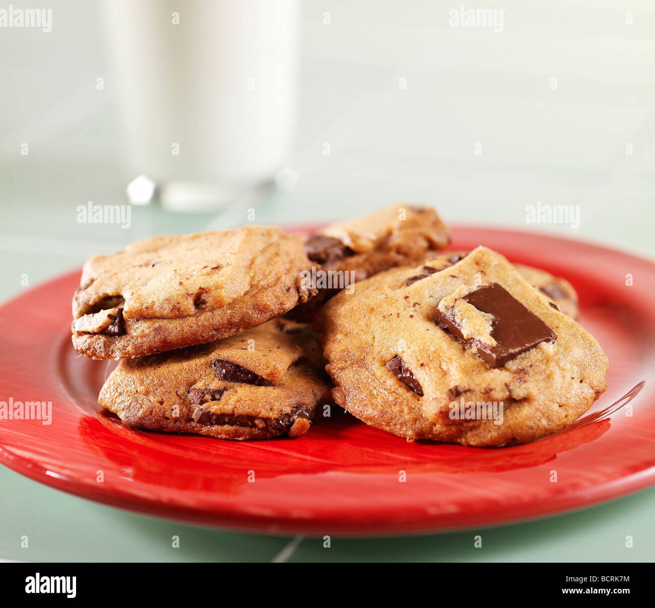 Biscotti al cioccolato Foto Stock