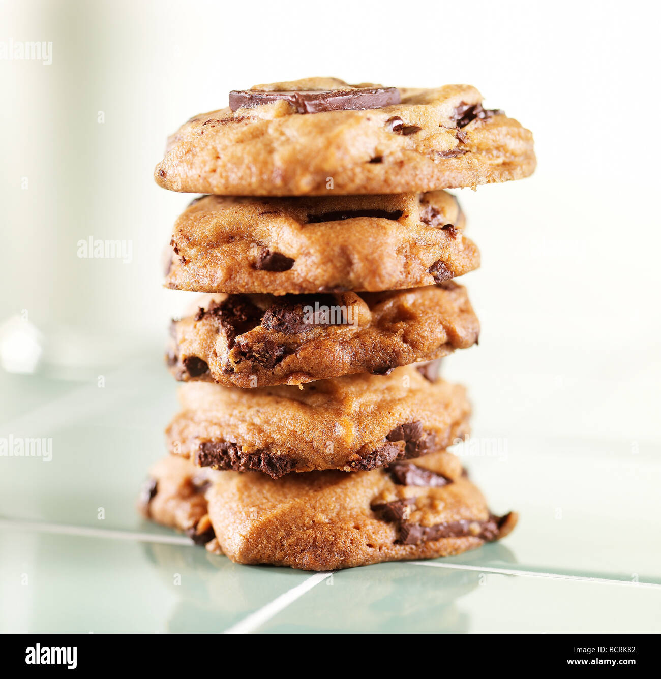 Biscotti al cioccolato Foto Stock