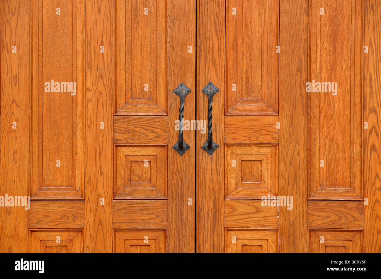 Chiesa in legno Porte. Foto Stock