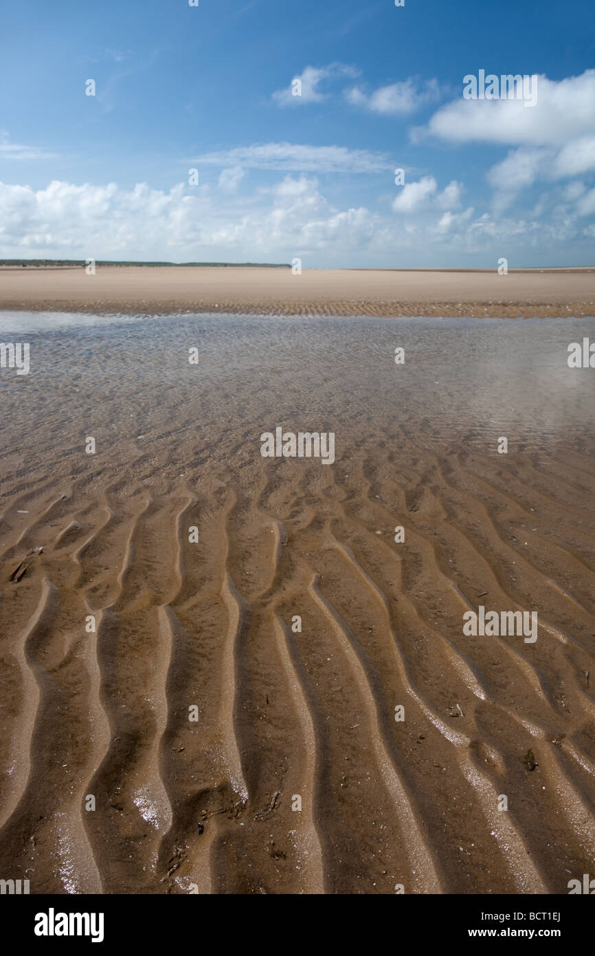 Ainsdale sulla spiaggia del mare Foto Stock