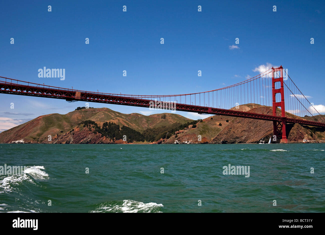 Golden Gate Bridge di San Francisco, California USA, Foto Stock