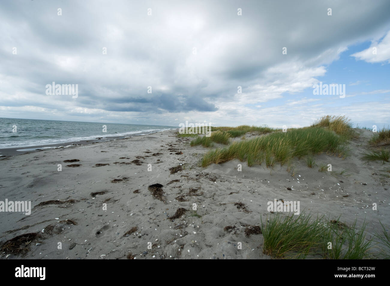 Spiaggia di isola leaso, Danimarca Foto Stock