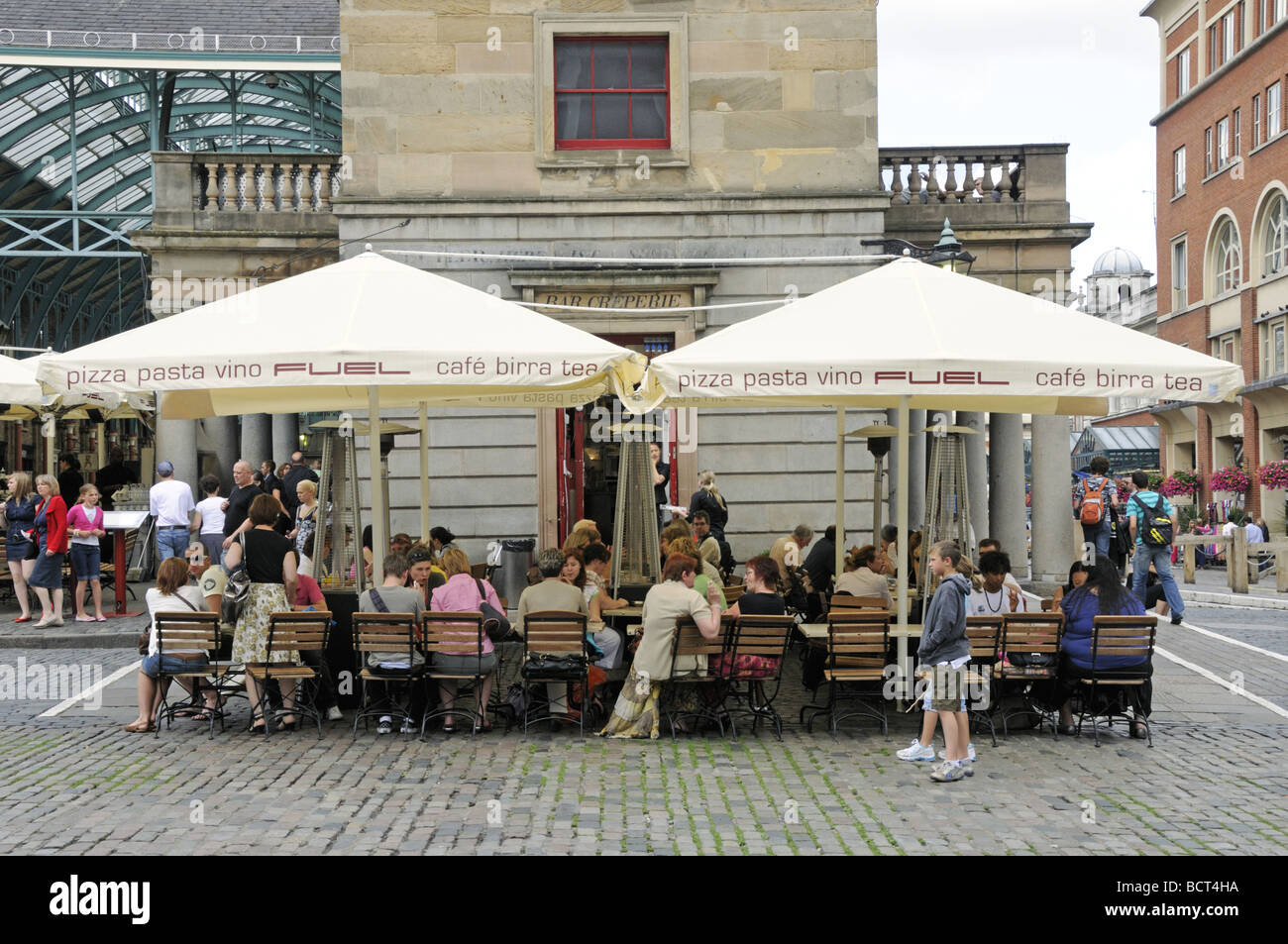 Cafe Covent Garden Londra Inghilterra REGNO UNITO Foto Stock