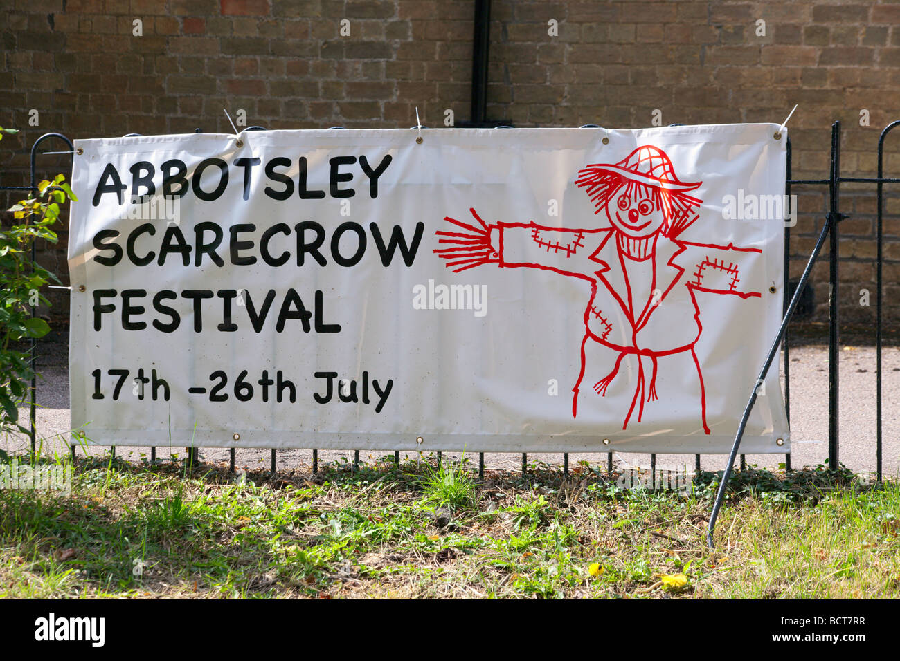 Abbotsley Spaventapasseri Festival Cambridgeshire Foto Stock