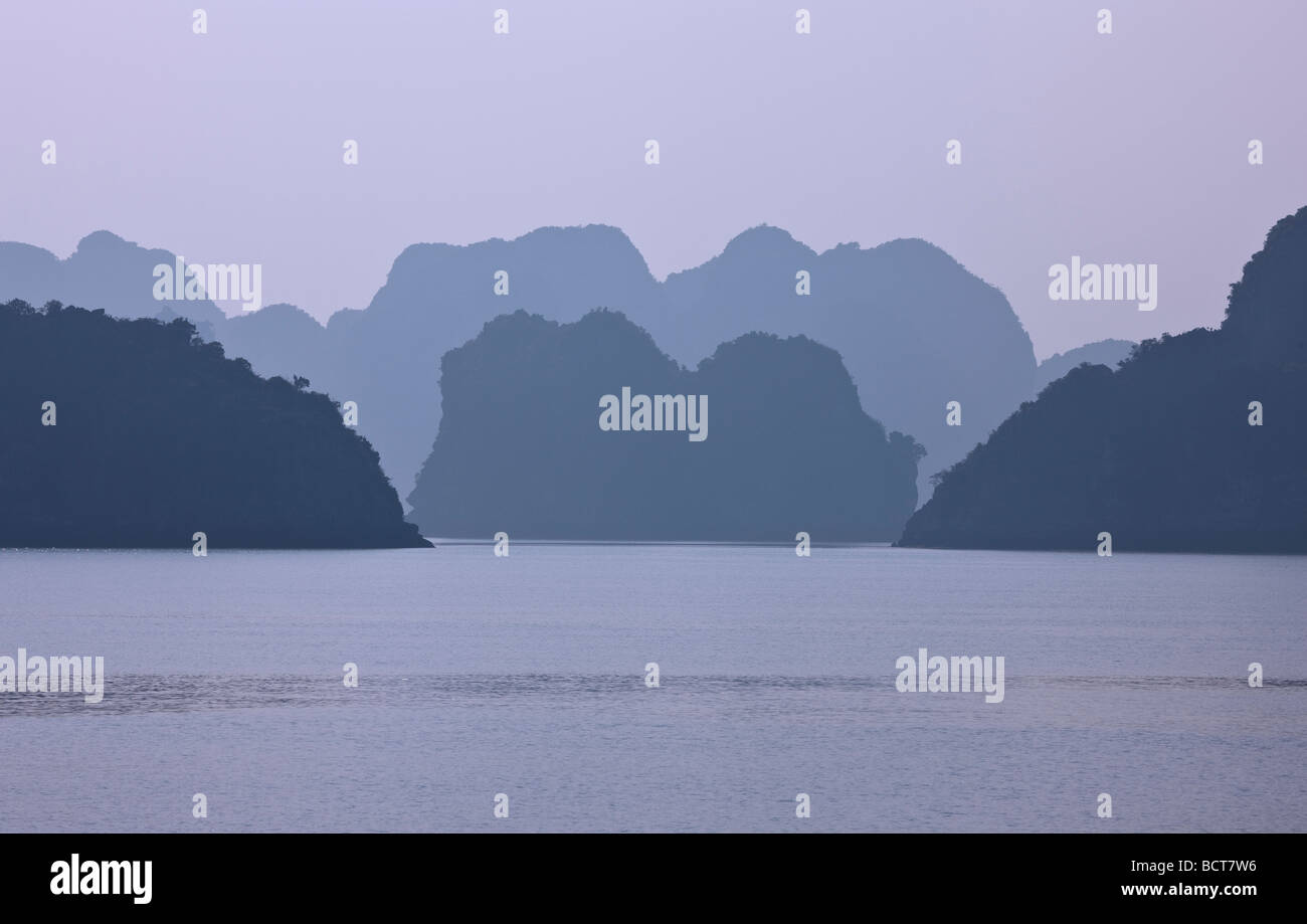 Halong Bay Vietnam Foto Stock