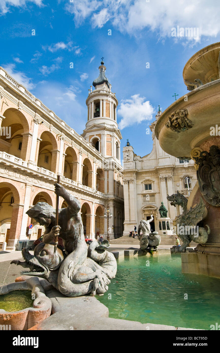 Piazza della Madonna di Loreto Ancona Italia Foto Stock