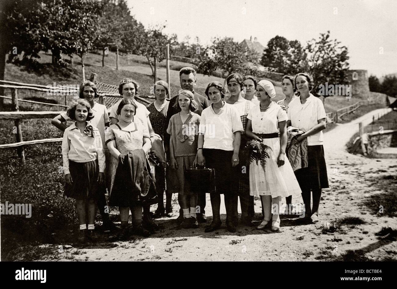 Viaggio, foto storiche circa 1930 Foto Stock