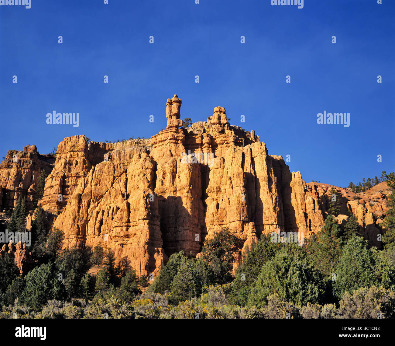 Bizzarre rocce, il Parco Nazionale di Canyonlands, Utah, Stati Uniti d'America Foto Stock