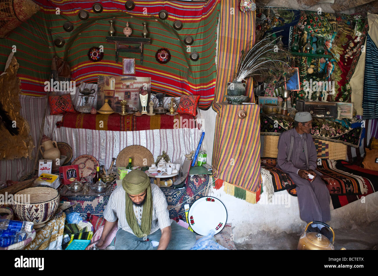 Libia Ghadames un ingresso di casa nella vecchia Medina Foto Stock