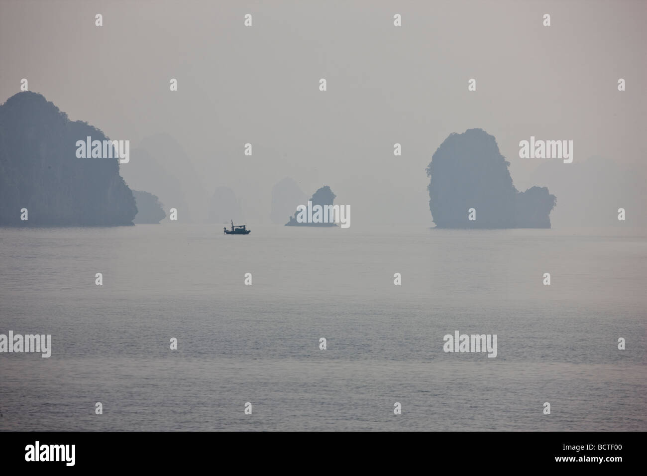 Halong Bay Vietnam Foto Stock
