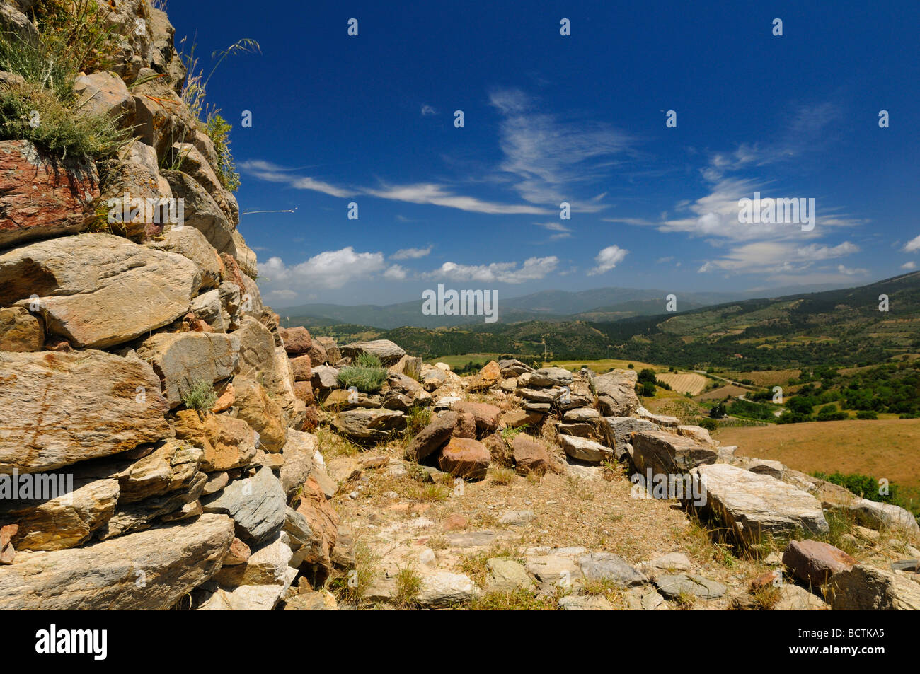 Meana Sardo Sardegna nuraghe Nolza Foto Stock