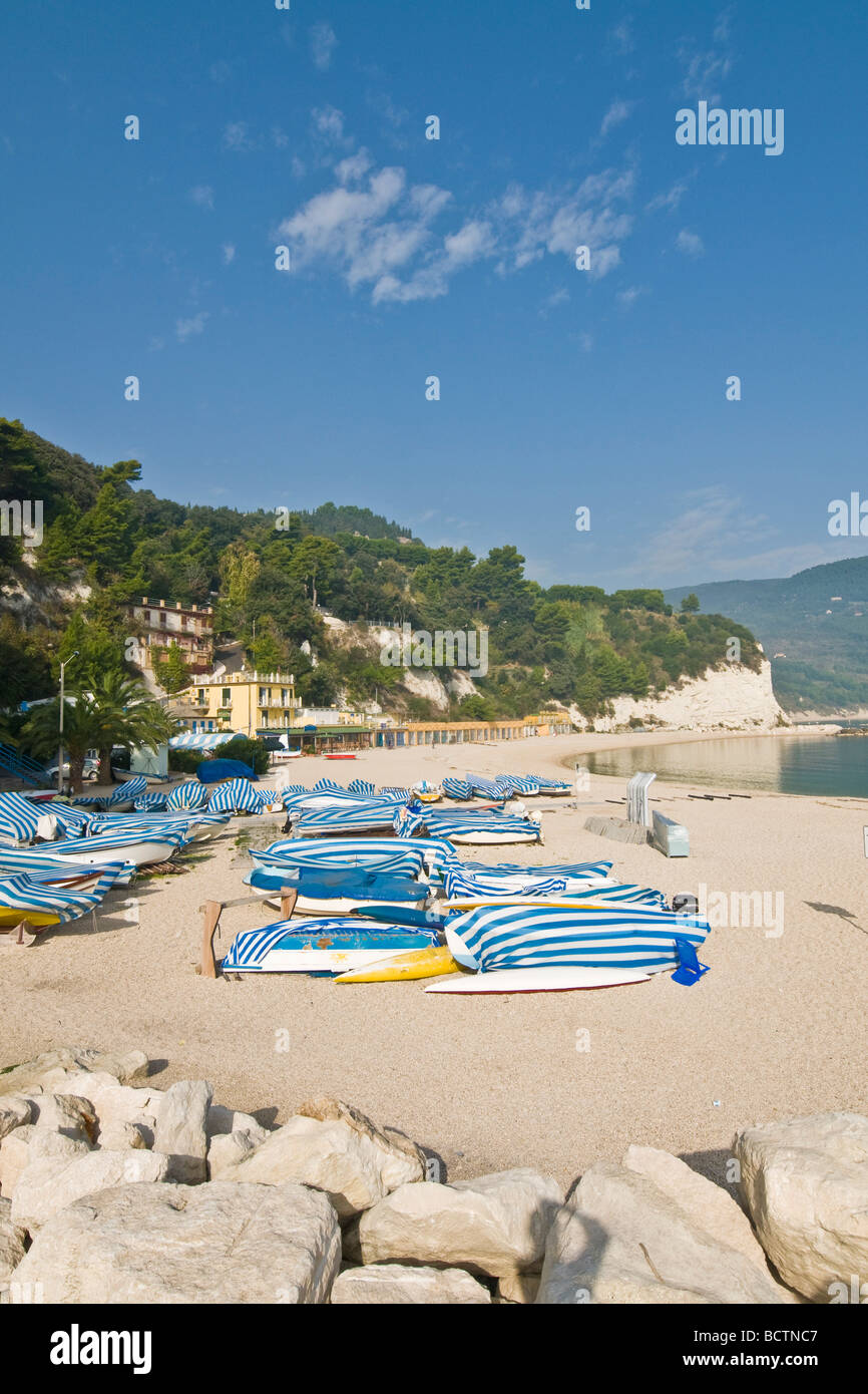 Spiaggia di Sirolo Ancona Italia Foto Stock