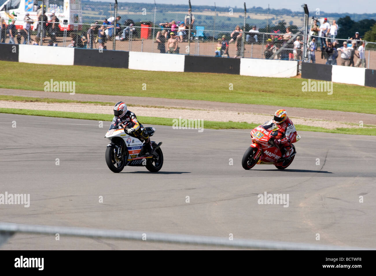 Moto racer Foto Stock