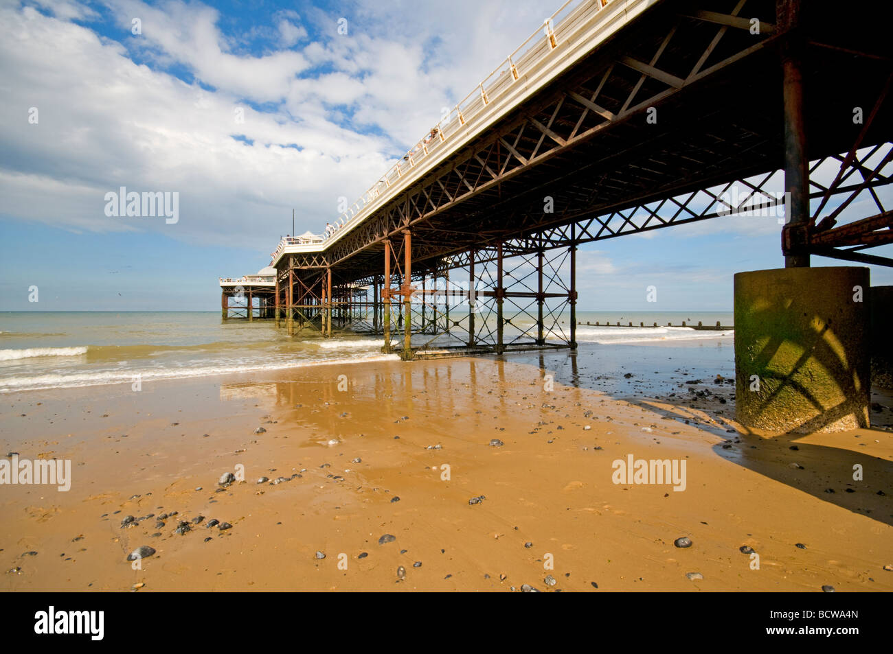 Cromer Pier a Cromer Norfolk East Anglia England Foto Stock