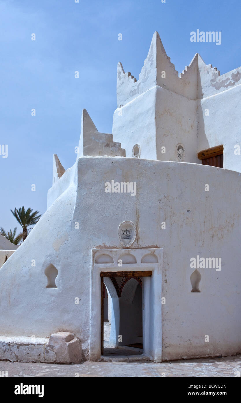 Libia Ghadames una moschea nella vecchia Medina Foto Stock