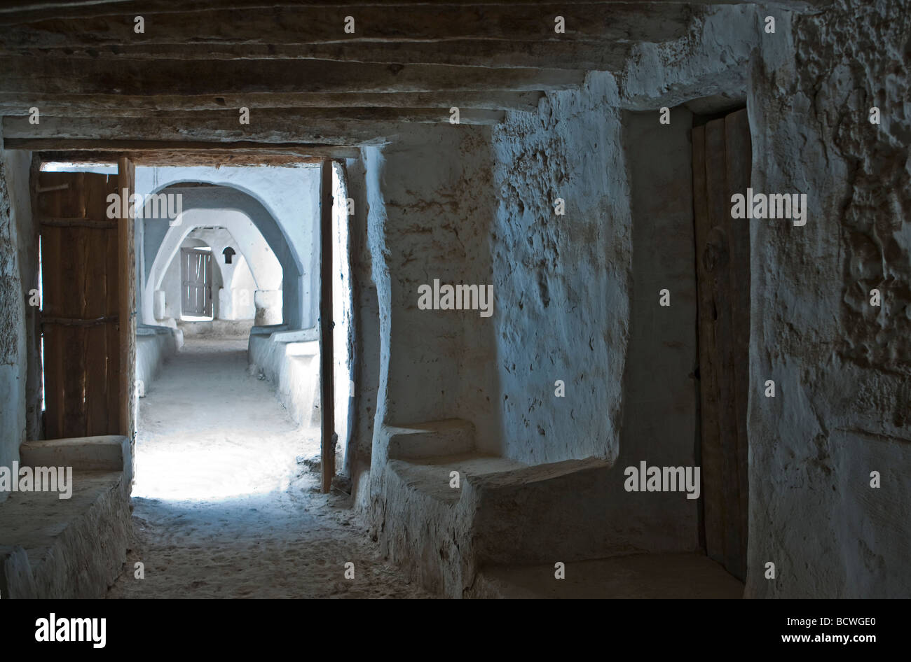 Libia Ghadames vecchia Medina Foto Stock