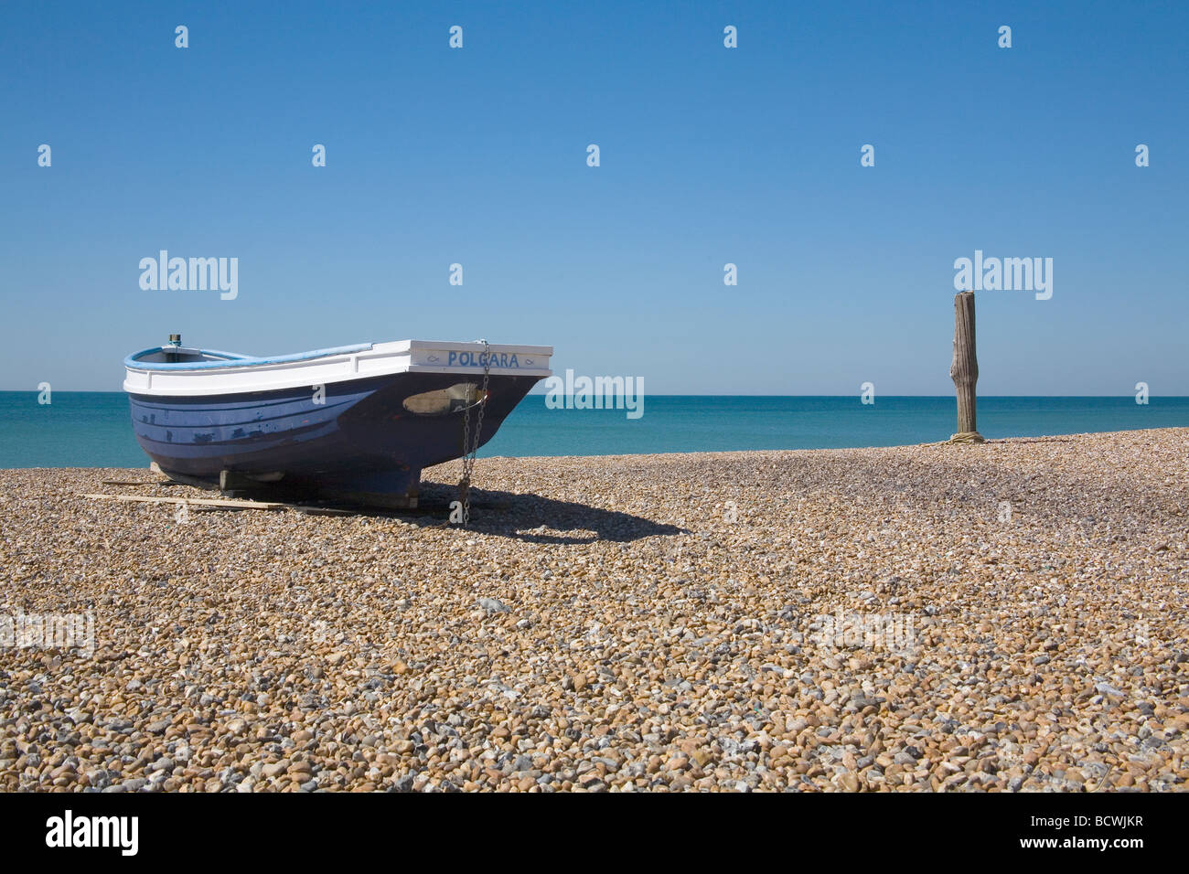 Angmering beach West Sussex Foto Stock