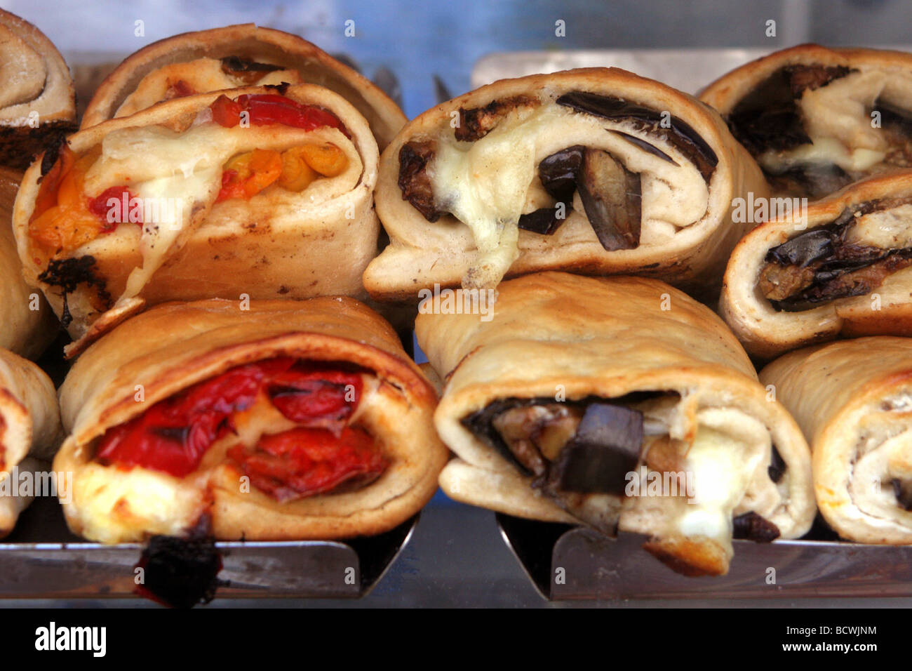 Italian gustosa pasticceria snack food Foto Stock