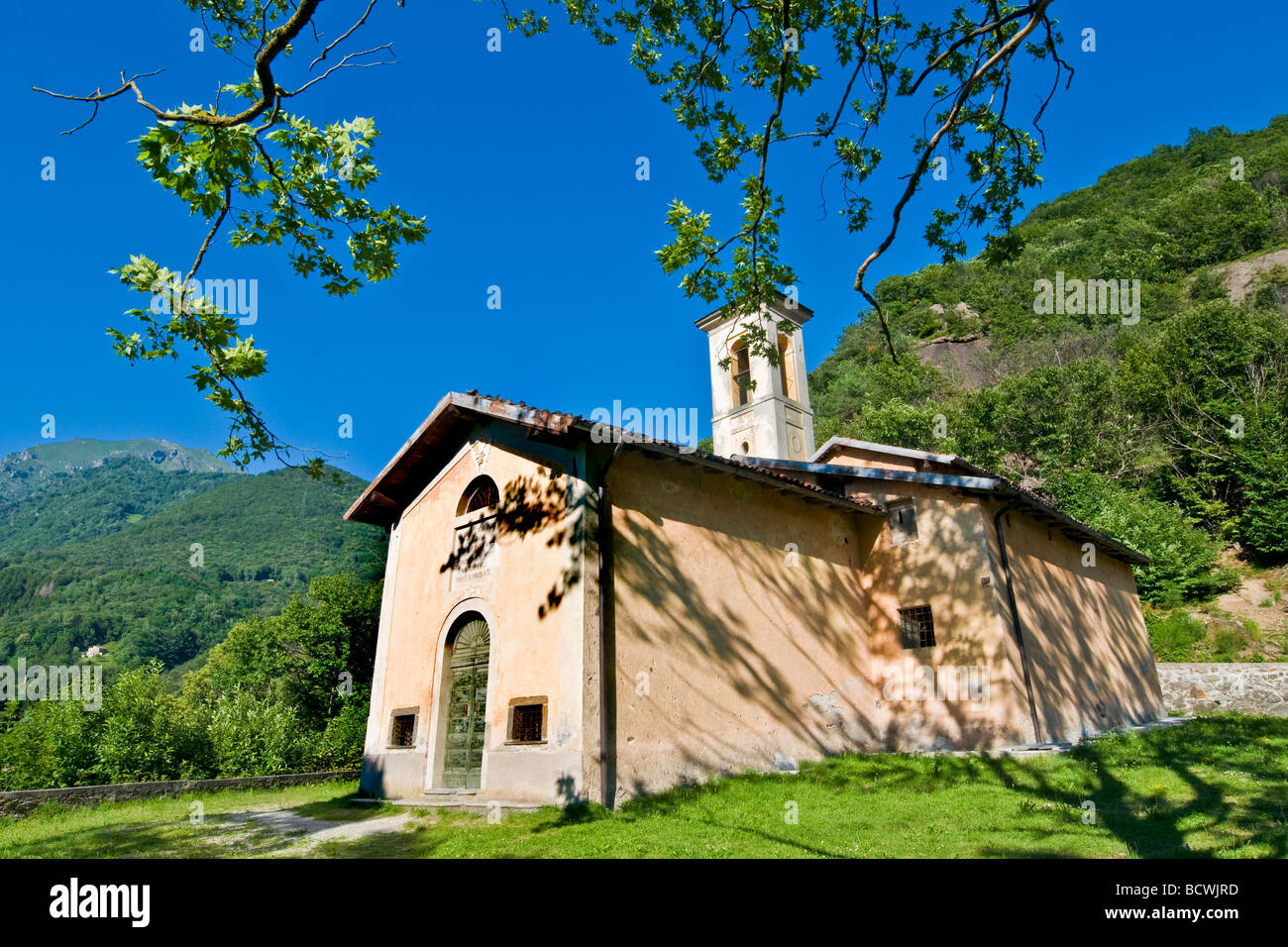 Santa Caterina Chiesa Introbio Lecco Italia Foto Stock