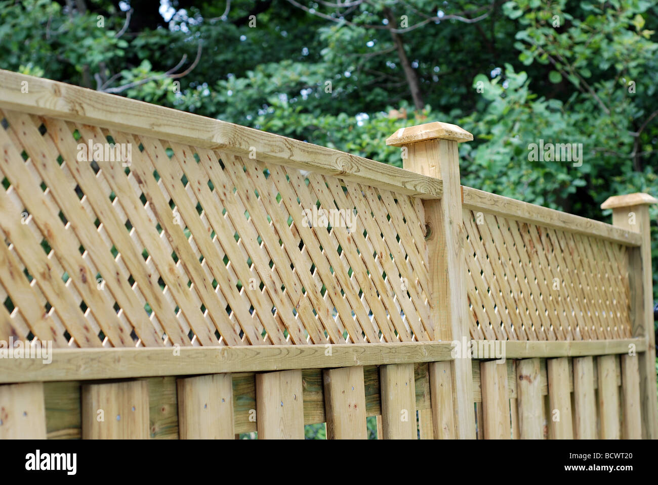 Recinto di legno Foto Stock
