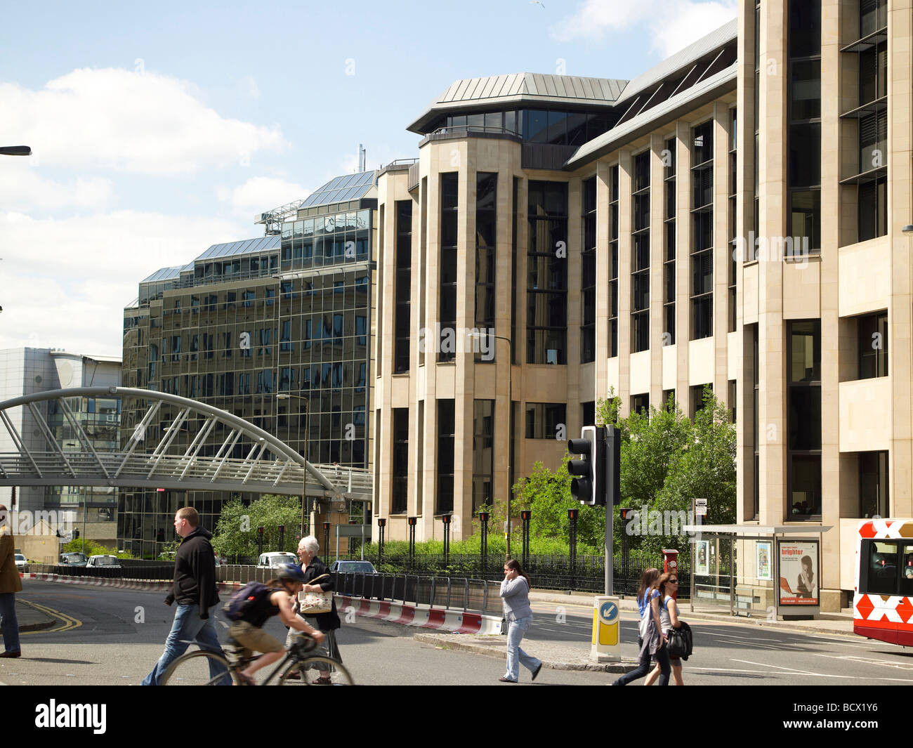 Standard Life Building, Edinburgh Business District, Scozia Foto Stock